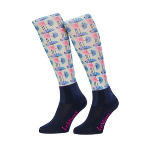LeMieux LeMieux Footsie Socks in Flamingo