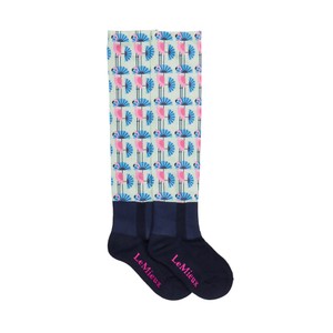 LeMieux LeMieux Footsie Socks in Flamingo