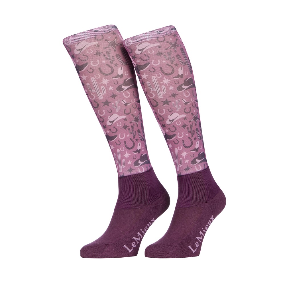 LeMieux LeMieux Footsie Socks in Western