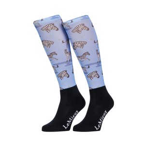 LeMieux LeMieux Footsie Socks in Zebra