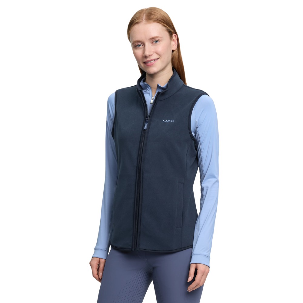 LeMieux Roberta Fleece Gilet Navy