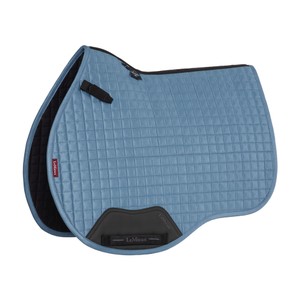 LeMieux LeMieux Suede GP Square Saddle Pad in Ice Blue