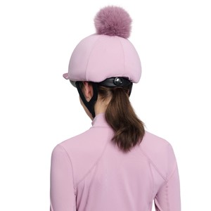 LeMieux LeMieux Classique Pom Hat Silk in Fondant