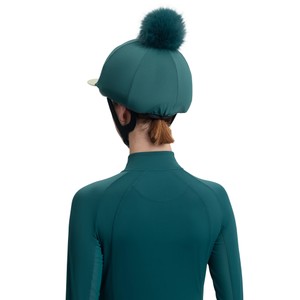 LeMieux LeMieux Classique Pom Hat Silk in Jungle