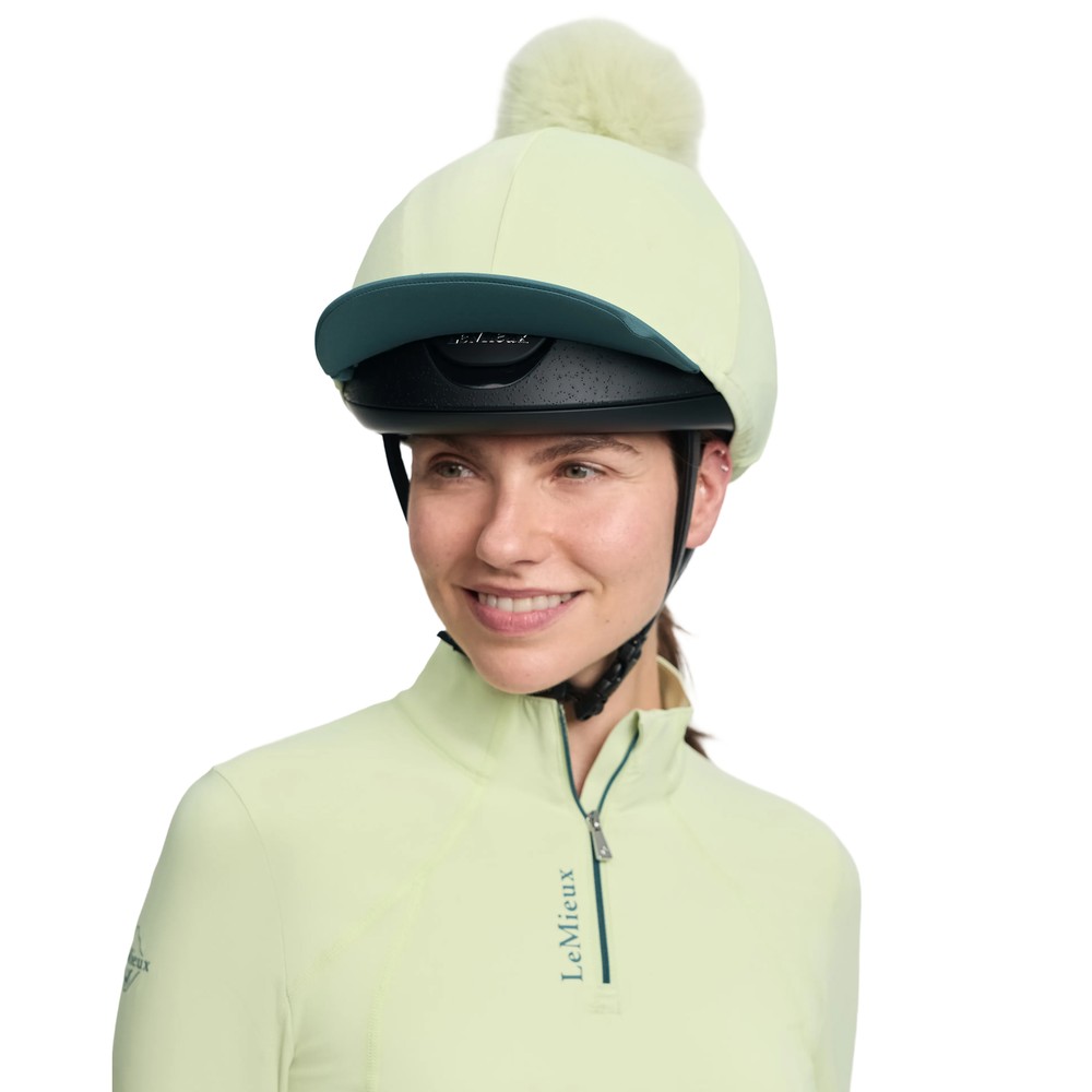 LeMieux Classique Pom Hat Silk Green
