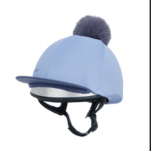 LeMieux LeMieux Classique Pom Hat Silk in Powder Blue