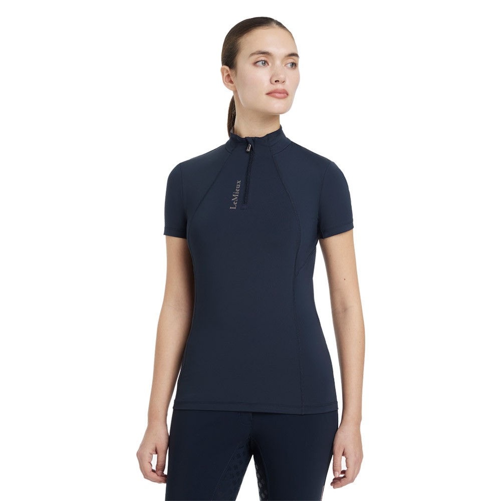 LeMieux LeMieux Classique Short Sleeve Base Layer in Navy