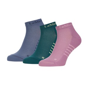 LeMieux LeMieux Trainer Sock (3 Pack) in Multi