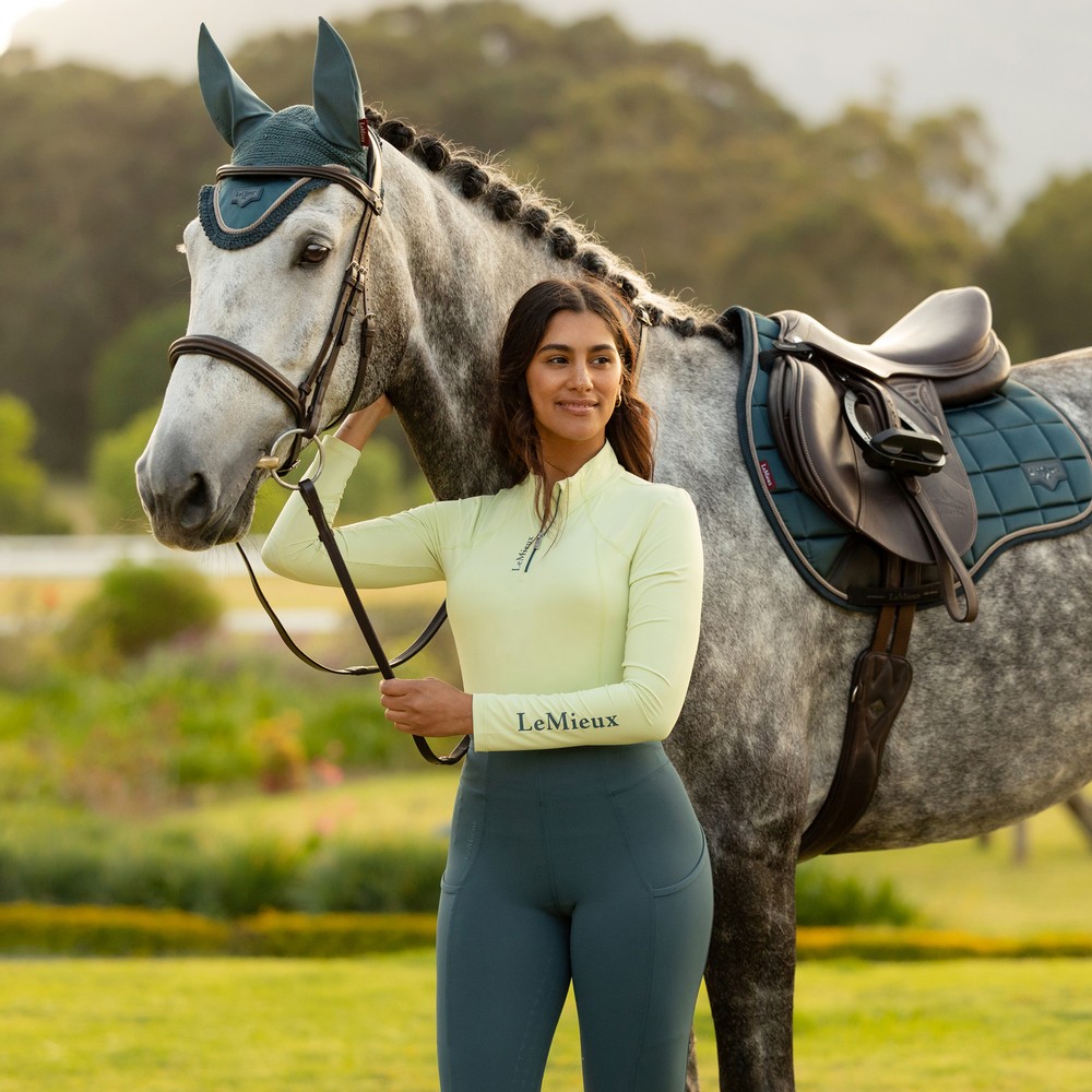 LeMieux Classique Base Layer Green