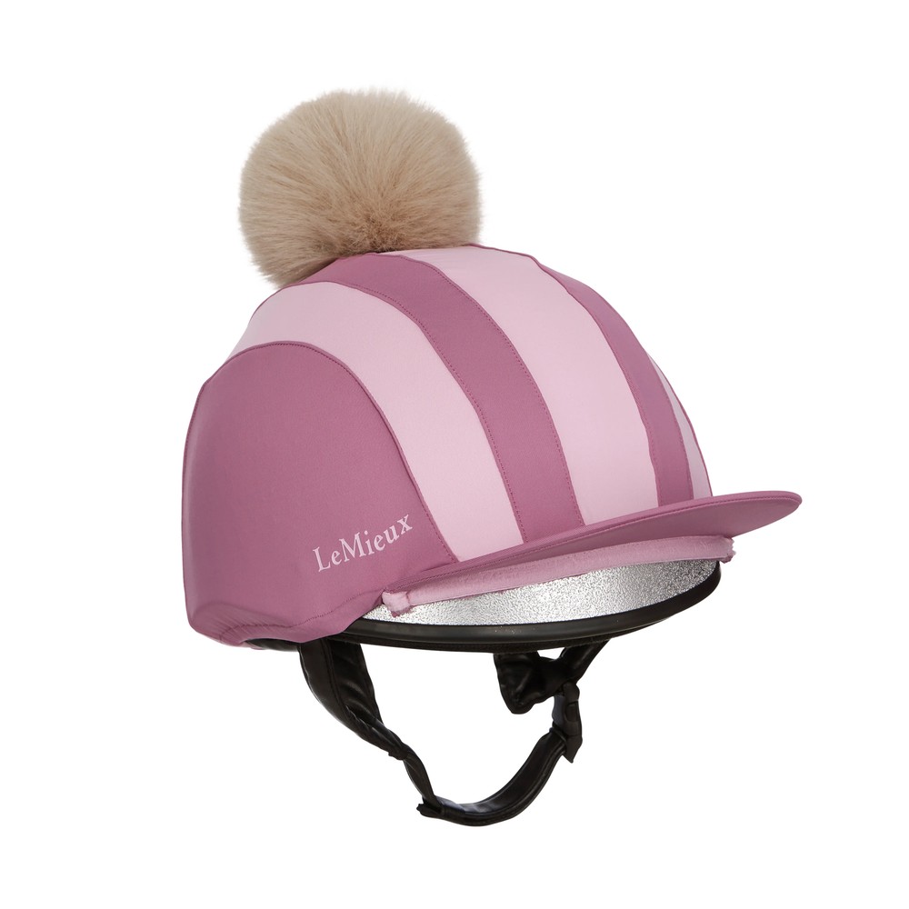 LeMieux LeMieux Tempo Pom Hat Silk in Mallow