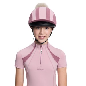 LeMieux LeMieux Tempo Pom Hat Silk in Mallow