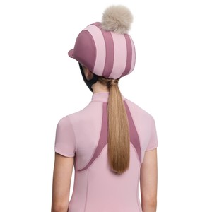 LeMieux LeMieux Tempo Pom Hat Silk in Mallow