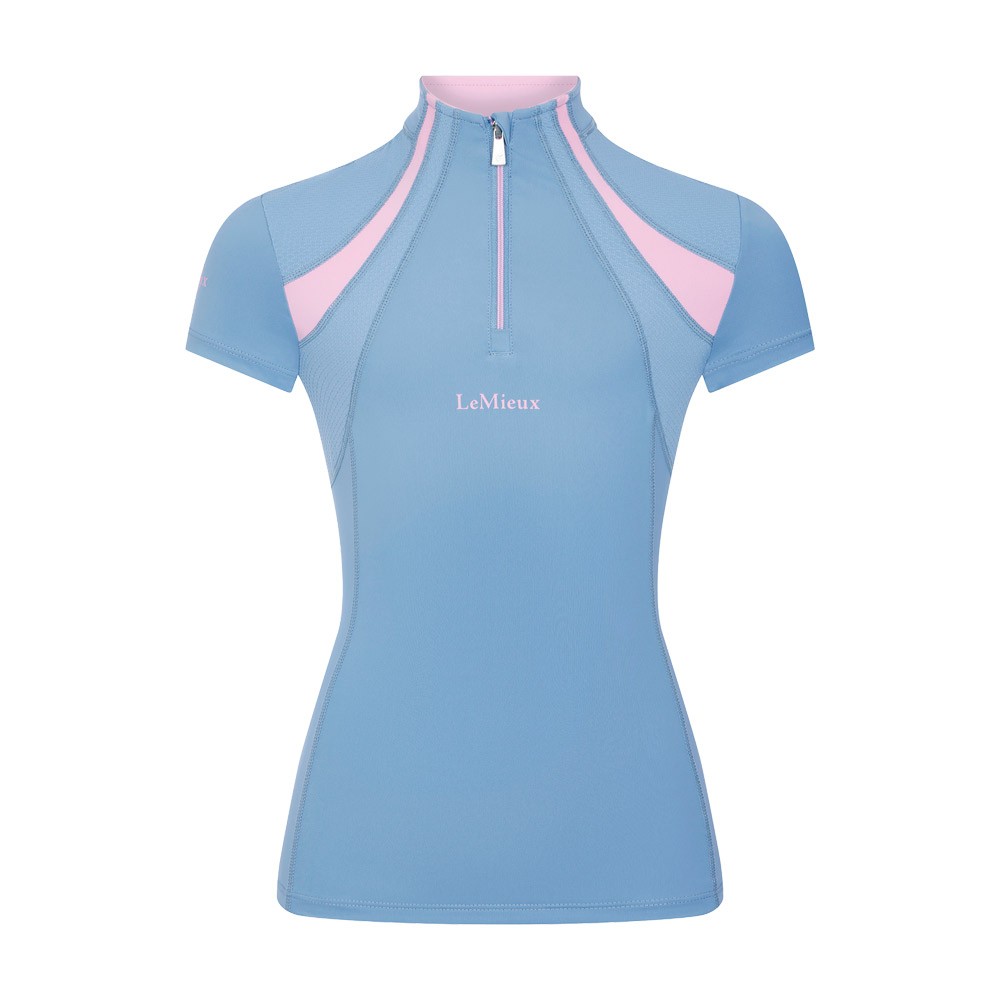 LeMieux Young Rider Mia Mesh Base Layer Blue