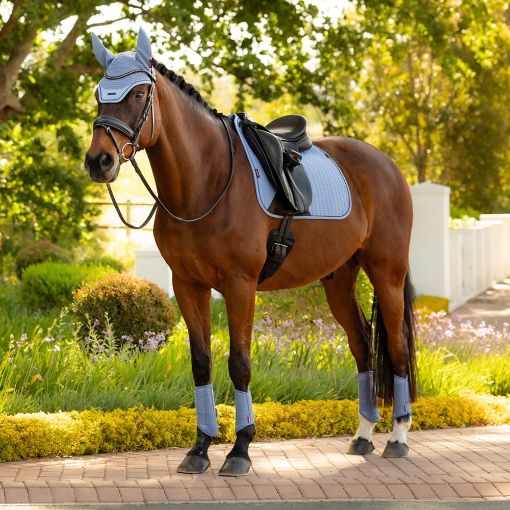 LeMieux Essence Dressage Square Saddle Pad Blue