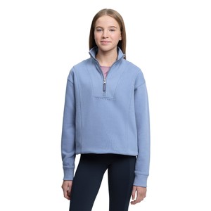 LeMieux LeMieux Young Rider Vianne Quarter Zip Top in Powder Blue