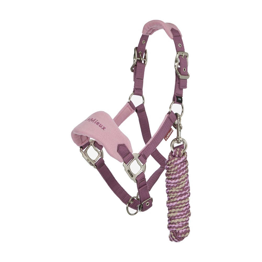 LeMieux LeMieux Mini Vogue Fleece Headcollar and Leadrope Set in Mallow