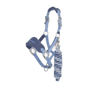 LeMieux LeMieux Mini Vogue Fleece Headcollar and Leadrope Set in Powder Blue