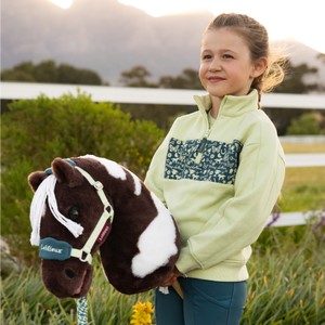 LeMieux LeMieux Mini Quinn Quarter Zip Sweatshirt in Macaron