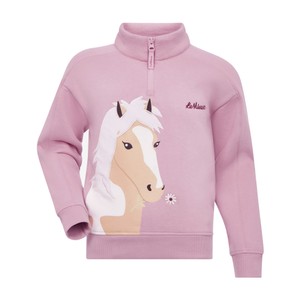 LeMieux LeMieux Mini Quinn Quarter Zip Sweatshirt in Fondant