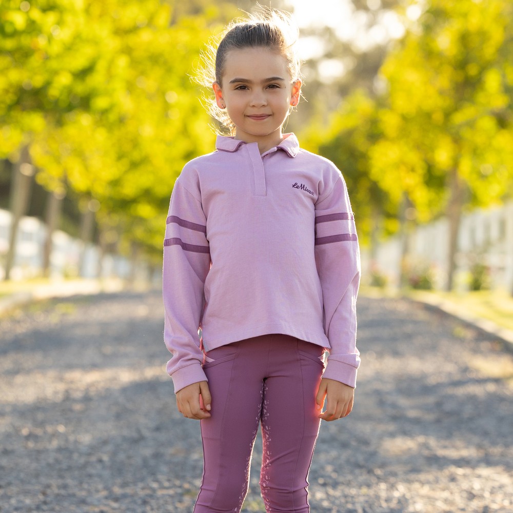 LeMieux Mini Robbie Rugby Shirt Pink