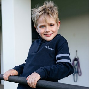 LeMieux LeMieux Mini Robbie Rugby Shirt in Navy