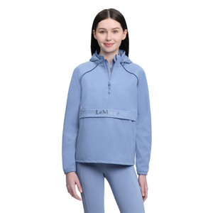 LeMieux LeMieux Young Rider Paige Quarter Zip Waterproof Jacket in Powder Blue