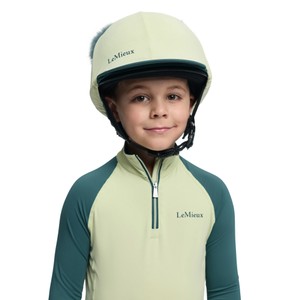 LeMieux LeMieux Mini Double Pom Hat Silk in Macaron