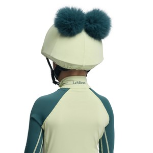 LeMieux LeMieux Mini Double Pom Hat Silk in Macaron