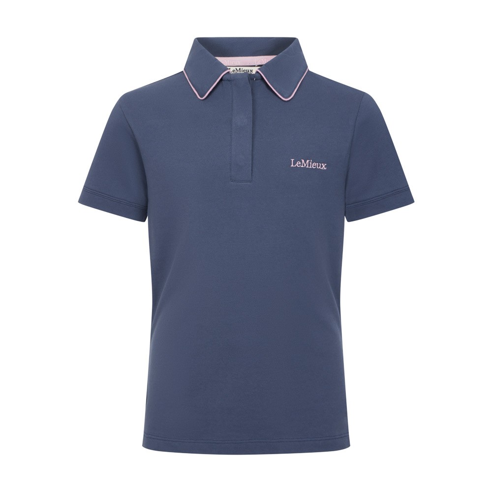 LeMieux Young Rider Polo Shirt Blue