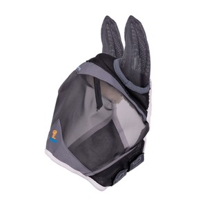 Shires Shires Air Motion Fly Mask with Ears in Dark Grey