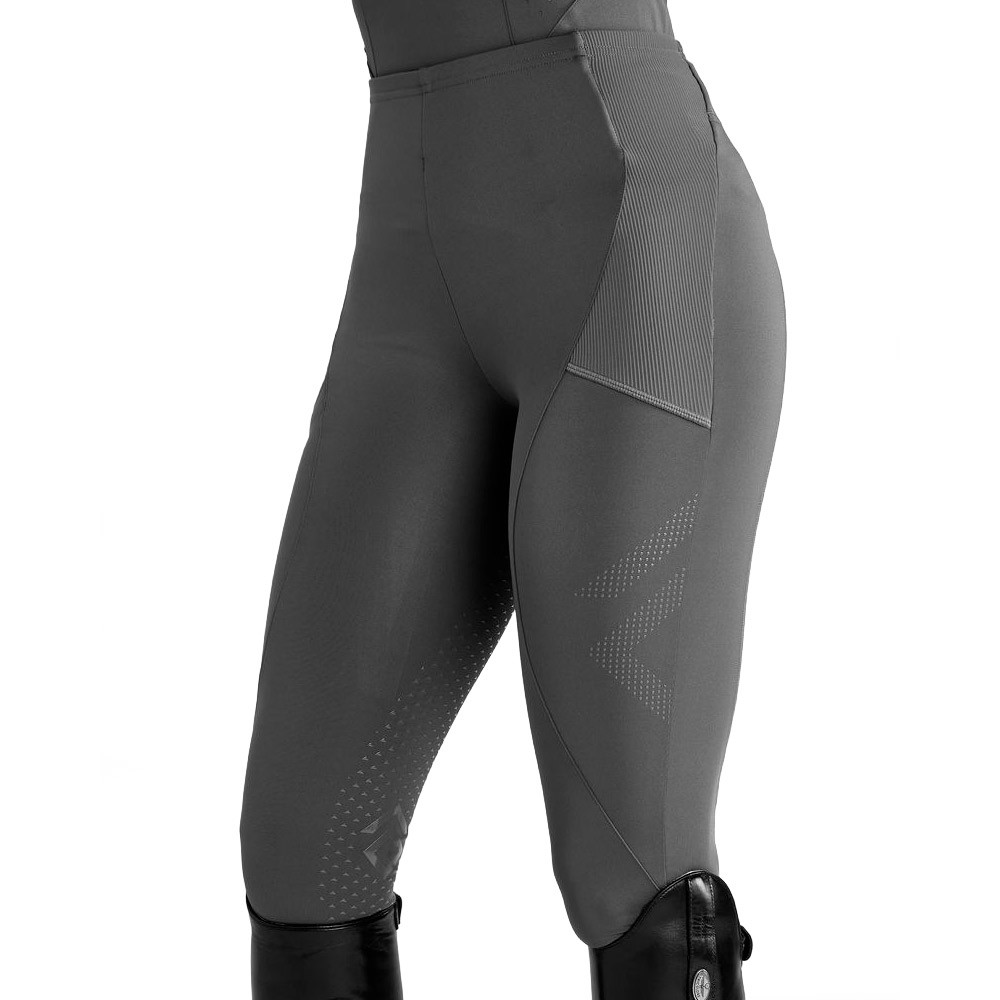 Aztec Diamond Aztec Diamond Core Legging Full Seat Grip Riding Tights in Ash
