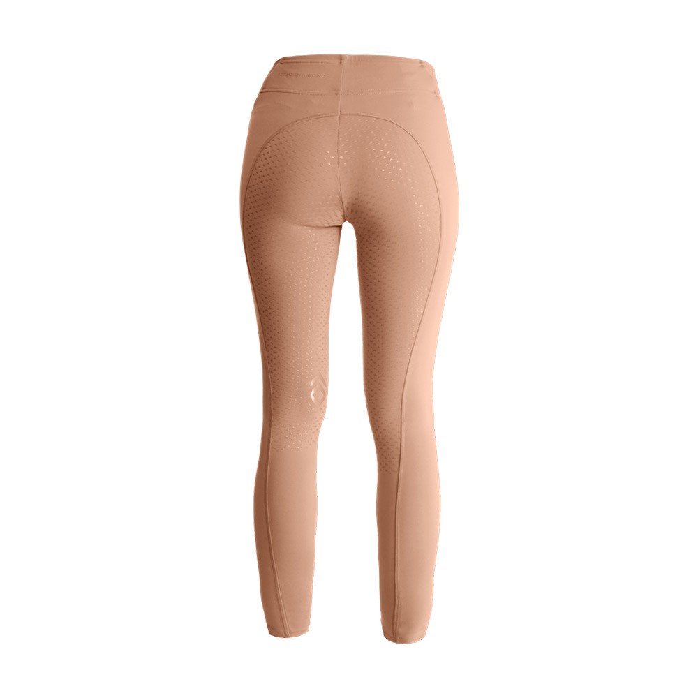 Aztec Diamond Core Legging Full Seat Grip Riding Tights Beige