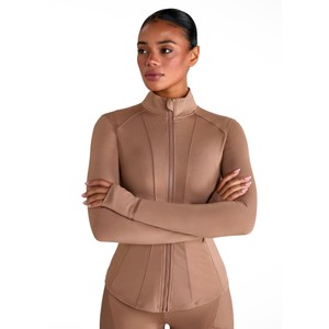 Aztec Diamond Aztec Diamond Core Fitted Jacket in Camel