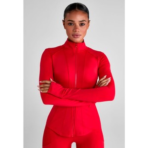 Aztec Diamond Aztec Diamond Core Fitted Jacket in Crimson