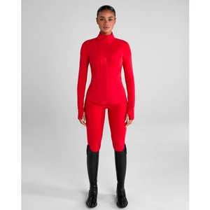 Aztec Diamond Aztec Diamond Core Fitted Jacket in Crimson