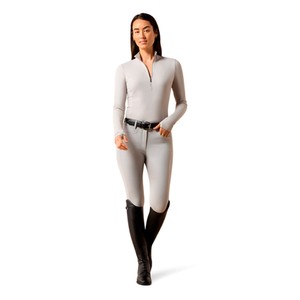 Ariat Ariat SolVeil 1/2 Zip Baselayer in Show Grey