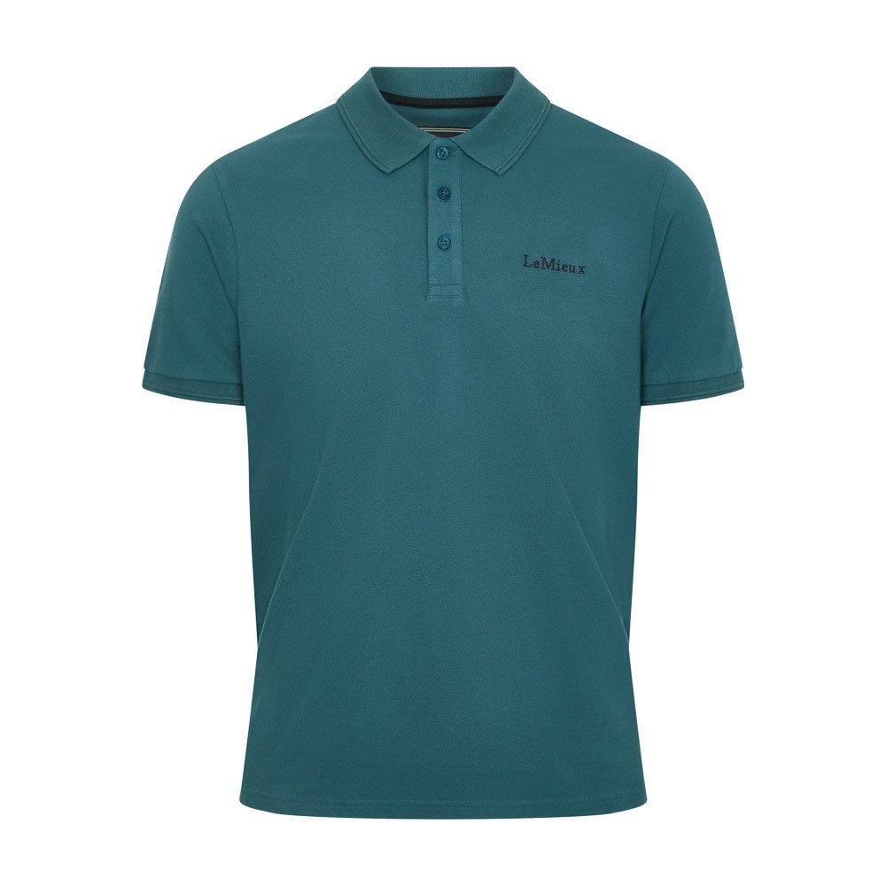 LeMieux Mens Classique Polo Shirt Green