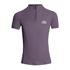 Aztec Diamond Aztec Diamond Young Rider Short Sleeve Base Layer in Amethyst