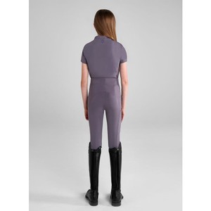 Aztec Diamond Aztec Diamond Young Rider Short Sleeve Base Layer in Amethyst