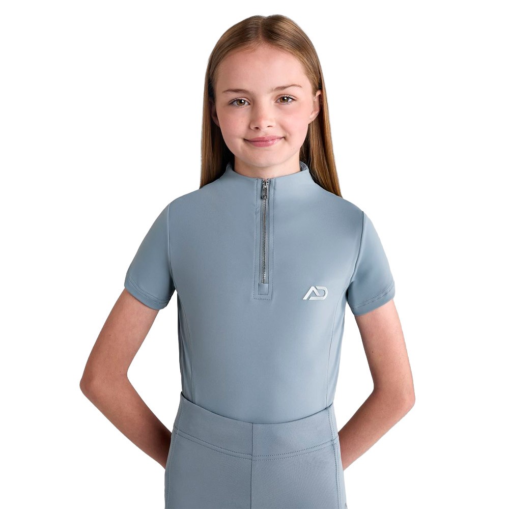 Aztec Diamond Young Rider Short Sleeve Base Layer Blue