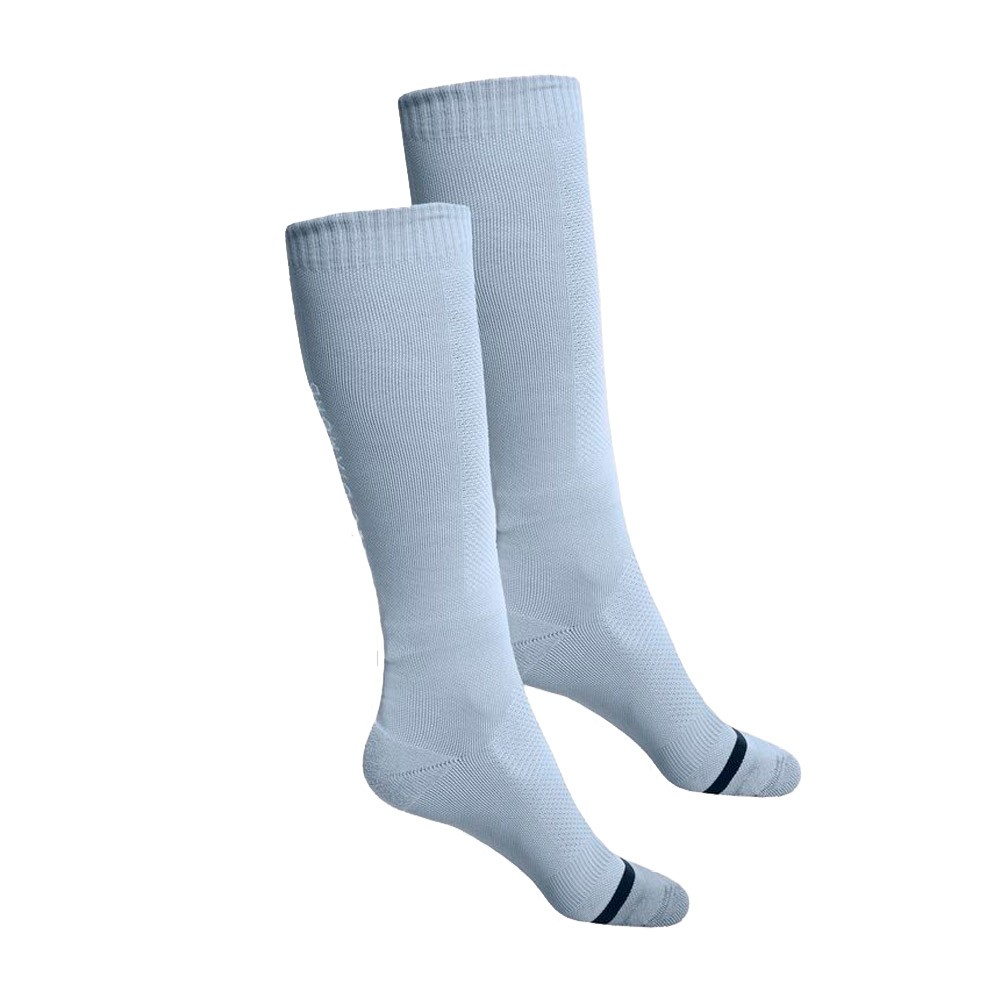 Aztec Diamond Young Rider Sock Twin Pack Blue