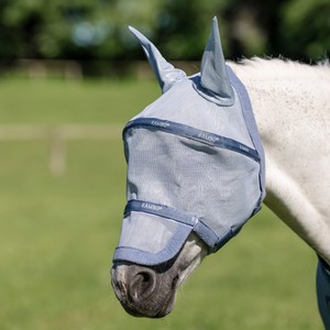 Horseware Rambo Fly Mask in Heather Blue