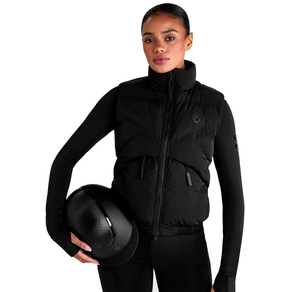 Aztec Diamond Core Mid Layer Gilet Black