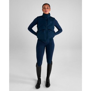 Aztec Diamond Aztec Diamond Core Mid Layer Gilet in Navy