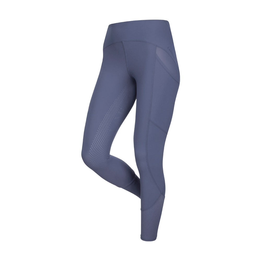 LeMieux Airflow Full Seat Pull On Riding Tights Blue