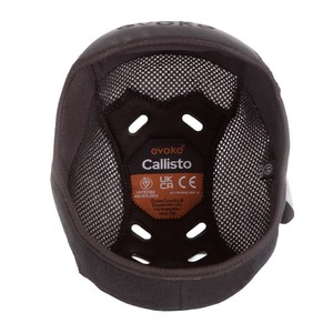 Evoke Evoke Removeable Crown Padded Helmet Liner in Black