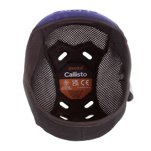 Evoke Evoke Removeable Crown Padded Helmet Liner in Navy