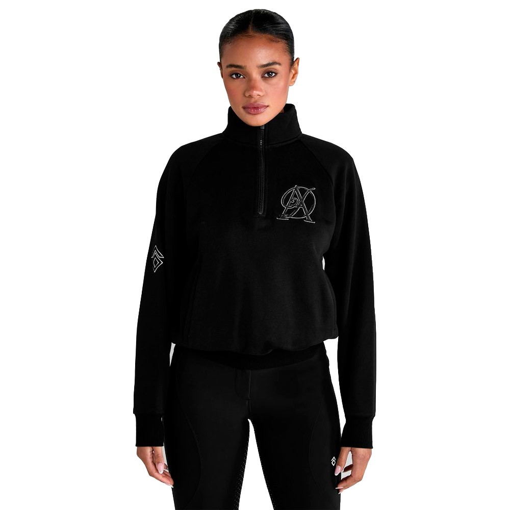 Aztec Diamond Sporting Goods Half Zip Sweater Black