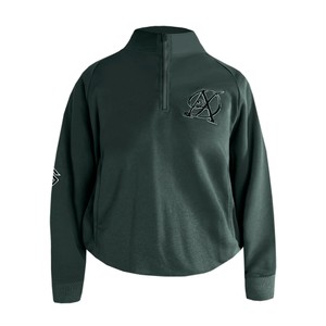 Aztec Diamond Aztec Diamond Sporting Goods Half Zip Sweater in Fern