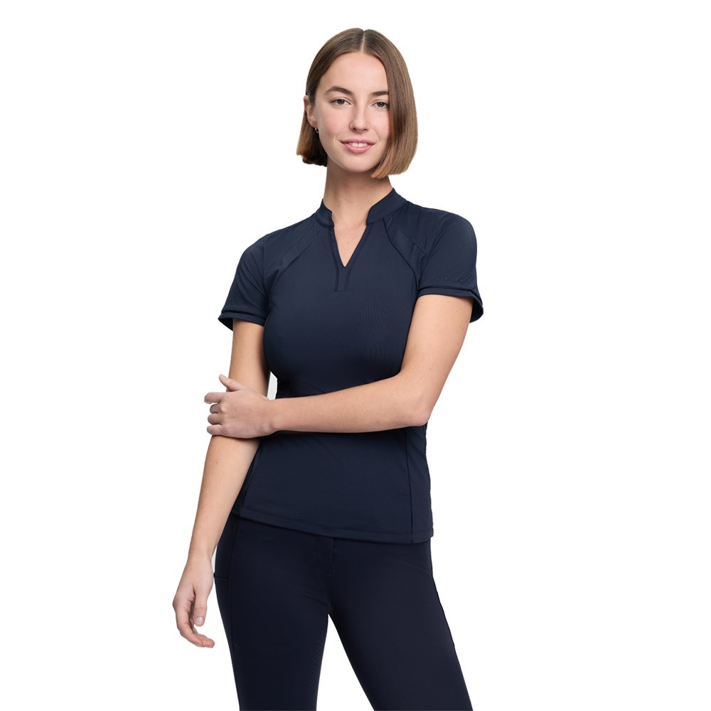 LeMieux Lisa Mesh Base Layer Navy